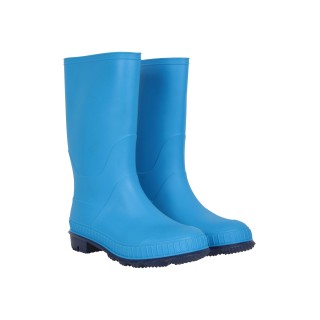 Einfarbige Kinder Gummistiefel - Blau