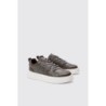 Man PU-Sneaker mit klobiger Sohle - Braun - 43, Braun