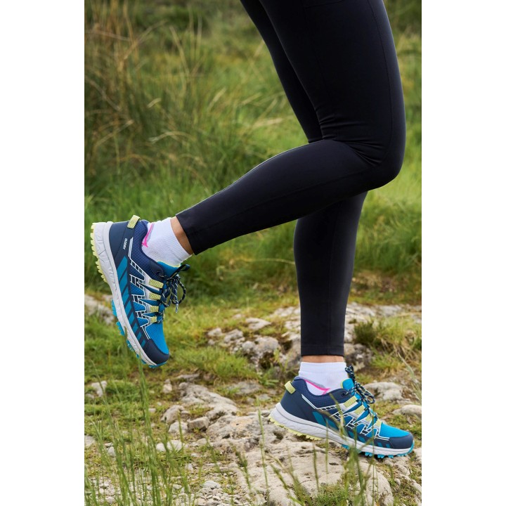 Lakeside Trail Wasserdichte Damen Laufschuhe - Blau