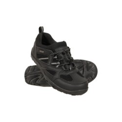 Meander Wasserdichte Wanderschuhe für Kinder - Schwarz