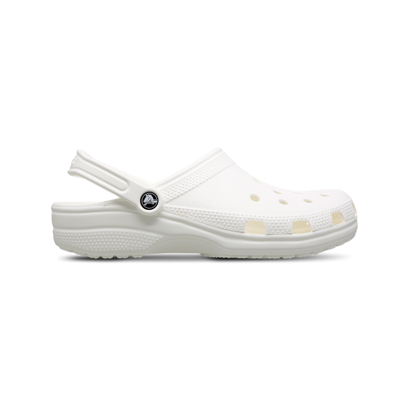 Crocs Classic Herren Flip-Flops und Sandalen - Weiß - Größe: 46-47 - Thermoplastisches - Foot Locker