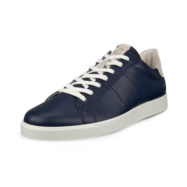 Ecco Sneaker "STREET LITE M", im Retro-Look, Freizeitschuh, Halbschuh, Schnürschuh