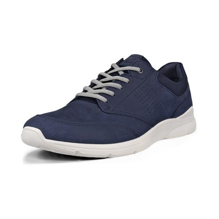 Ecco Sneaker "IRVING", mit weißer Laufsohle, Freizeitschuh, Halbschuh, Schnürschuh