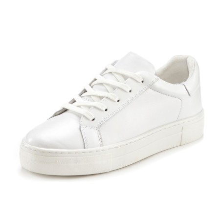Elbsand Sneaker, Schnürhalbschuh, Freizeitschuh, Leder, weiches Frottee-Innenfutter