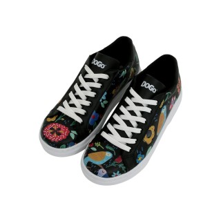 DOGO Sneaker "Ace Sneakers Flowers & Birds Damen Sneaker / Female", Vegan