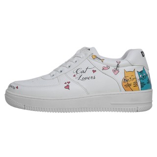 DOGO Sneaker "Dice Sneakers Cat Lovers Damen Sneaker / Female", Vegan