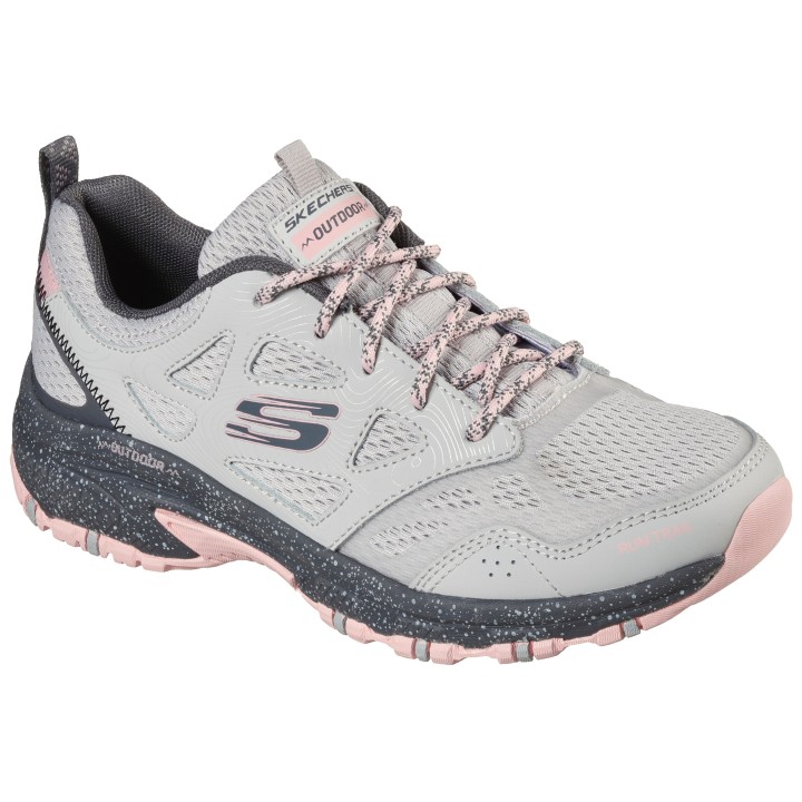 Skechers Sneaker "HILLCREST PURE ESCAPADE", im Materialmix, Freizeitschuh, Halbschuh, Schnürschuh