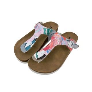 DOGO Zehentrenner "Lila Hello Damen Sandalen/ Sandaletten / Female", Vegan