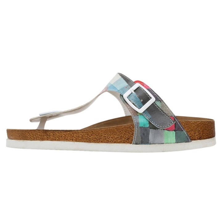 DOGO Zehentrenner "Lila Dogo Lila Sandalen Damen Sandalen/ Sandaletten / Female", Vegan