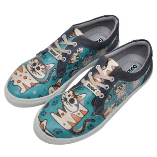 DOGO Sneaker "Tabby Cats", Vegan