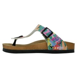 DOGO Zehentrenner "Lila Dogo Lila Sandalen Damen Sandalen/ Sandaletten / Female", Vegan