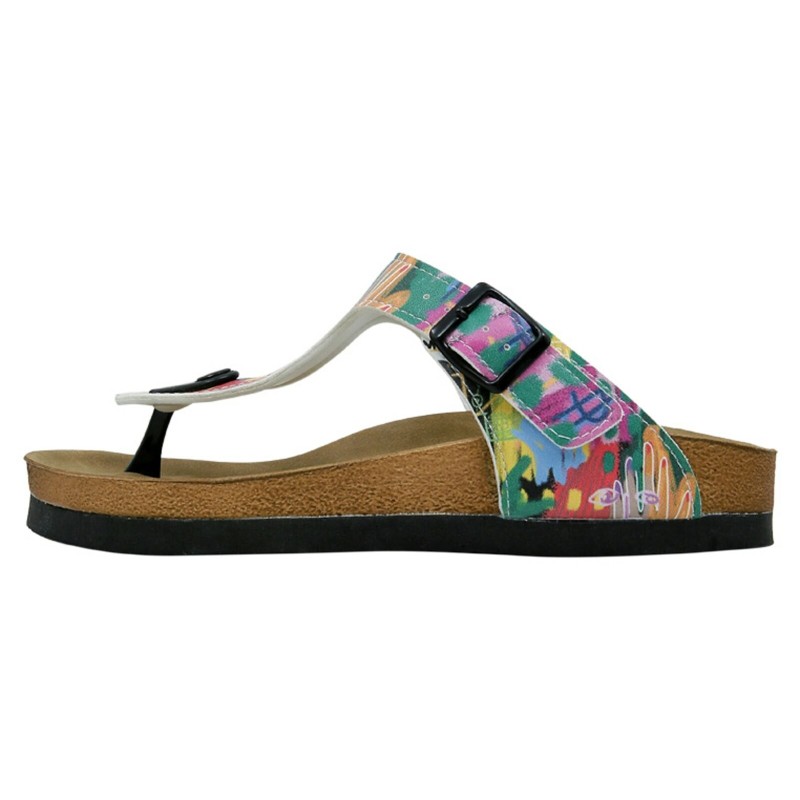 DOGO Zehentrenner "Lila Dogo Lila Sandalen Damen Sandalen/ Sandaletten / Female", Vegan