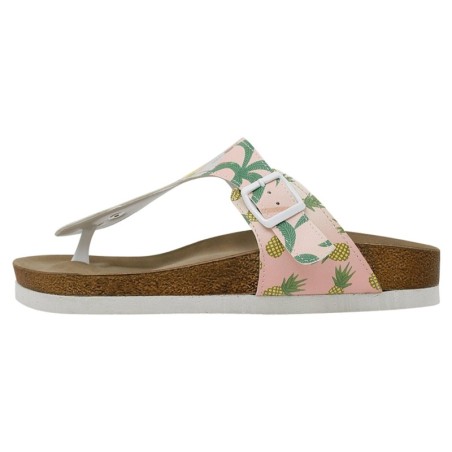 DOGO Zehentrenner "Lila Dogo Lila Sandalen Damen Sandalen/ Sandaletten / Female", Vegan