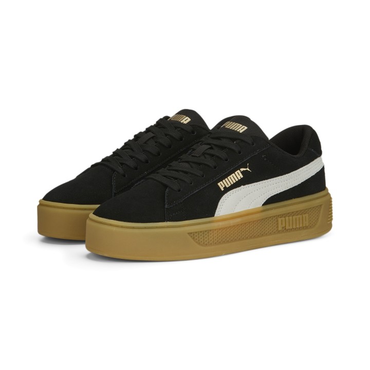 PUMA Sneaker "Smash Platform V3 Suede Sneakers Damen"