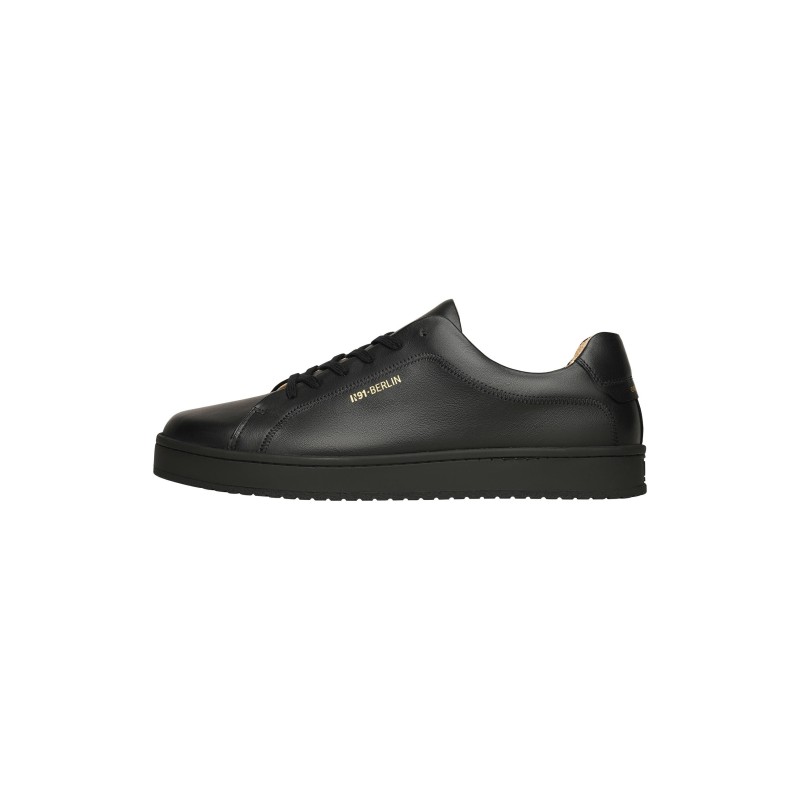 N91 Sneaker "Original Draft BA Damen- und Herrensneaker", Turnschuh Leder handgefertigt, sportlicher Freizeitschuh Herren