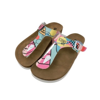 DOGO Zehentrenner "Lila Science Wins Damen Sandalen/ Sandaletten / Female", Vegan