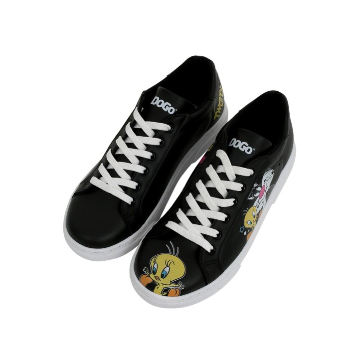 DOGO Sneaker "Ace Sneakers Best Of Tweety And Sylvester Damen Sneaker / Female", Vegan