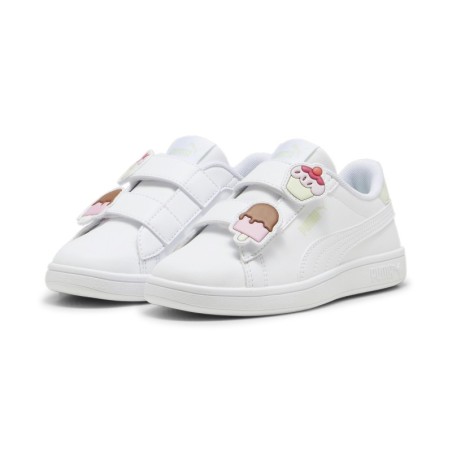 PUMA Sneaker "PUMA Smash 3.0 Badges Sneakers Mädchen"