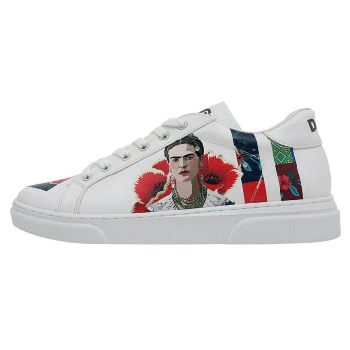 DOGO Sneaker "Damen Ace Sneakers Viva la Vida Frida Kahlo Vegan Damen Sneaker", Vegan
