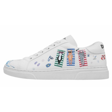 DOGO Sneaker "Ace Sneakers Cats On The Beach Damen Sneaker / Female", Vegan
