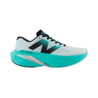 New Balance FuelCell SuperComp Trainer v3 Blau Weiß  Damenschuhe, Größe 40,5 - EUR