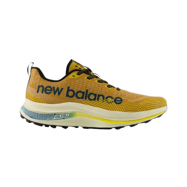New Balance FuelCell SuperComp Trail v1 Gelb  Schuhe, Größe 41,5 - EUR