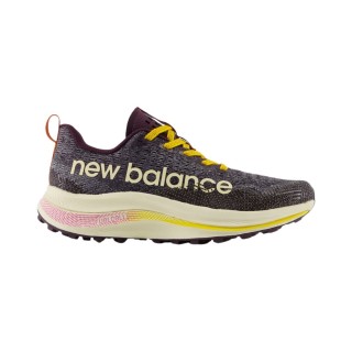 New Balance FuelCell SuperComp Trail v1 Grau Gelb  Damenschuhe, Größe 37,5 - EUR