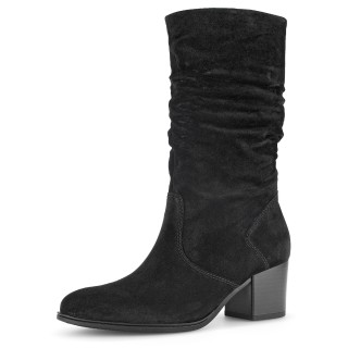 Gabor Stiefel "Ancona", Blockabsatz, Kurzstiefel, Businessstiefel im slouchy-Look