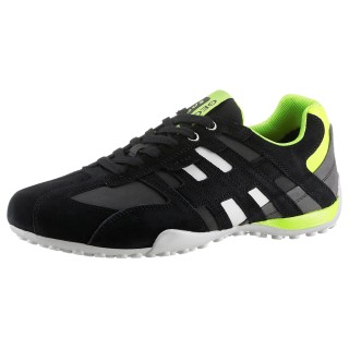 Geox Sneaker "UOMO SNAKE A", Freizeitschuh, Halbschuh, Schnürschuh mit herausnehmbarer Innensohle