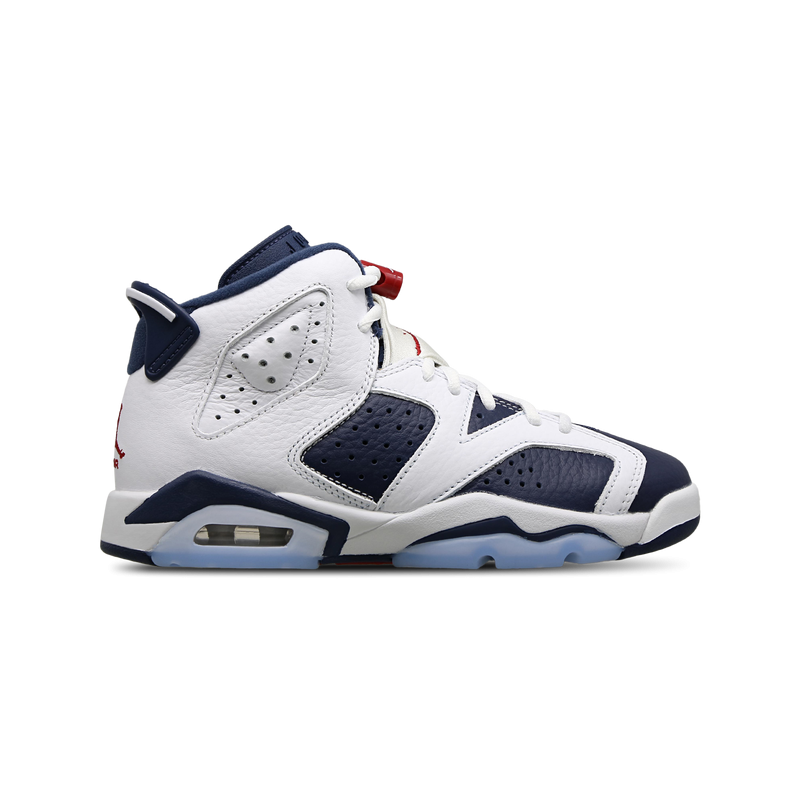 Jordan Retro 6 Unisex Schuhe - Weiß - Größe: 36 - Leder - Foot Locker