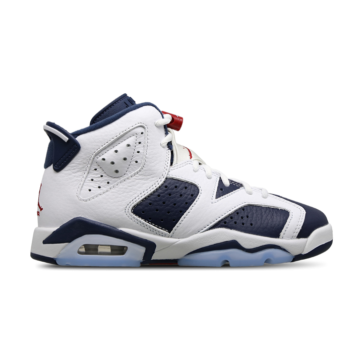 Jordan Retro 6 Unisex Schuhe - Weiß - Größe: 36 - Leder - Foot Locker