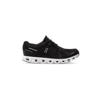 ON Damen Freizeitschuhe Cloud 5 BLACK / WHITE schwarz | 37 1/2