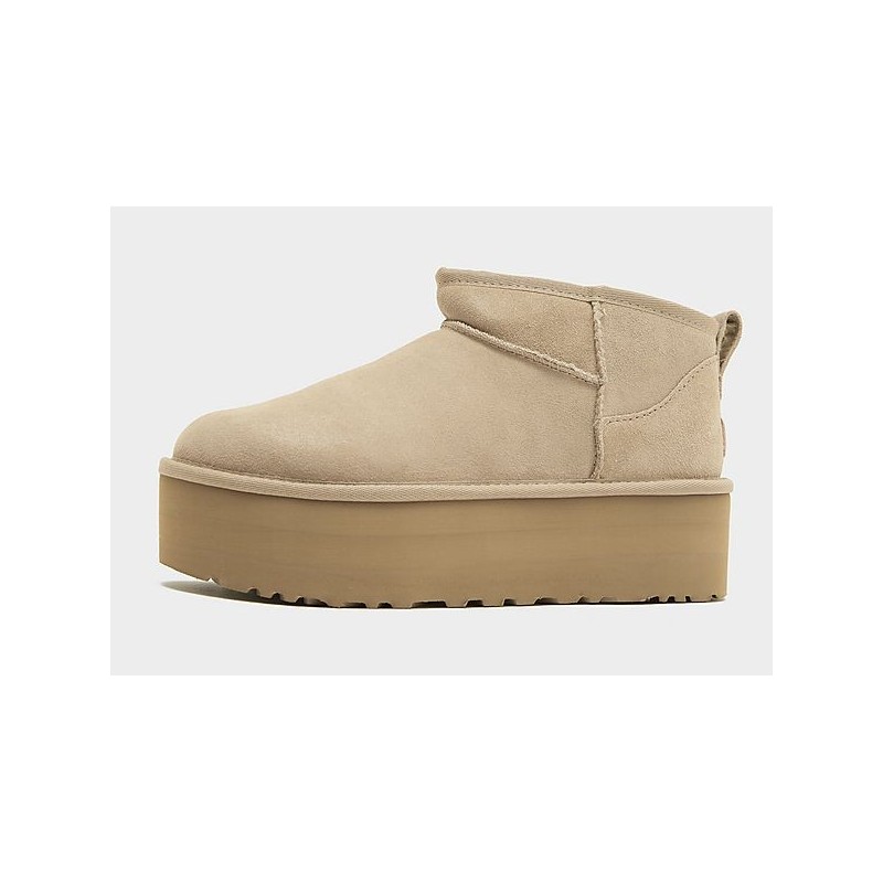 UGG Classic Ultra Mini Platform Damen - Beige - Womens, Beige