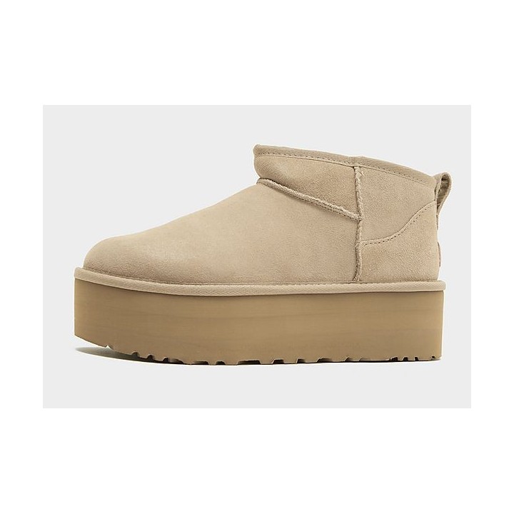 UGG Classic Ultra Mini Platform Damen - Beige - Womens, Beige