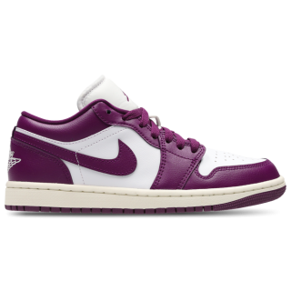 Jordan 1 Low Damen Schuhe - Weiß - Größe: 36.5 - Leder, Synthetik - Foot Locker
