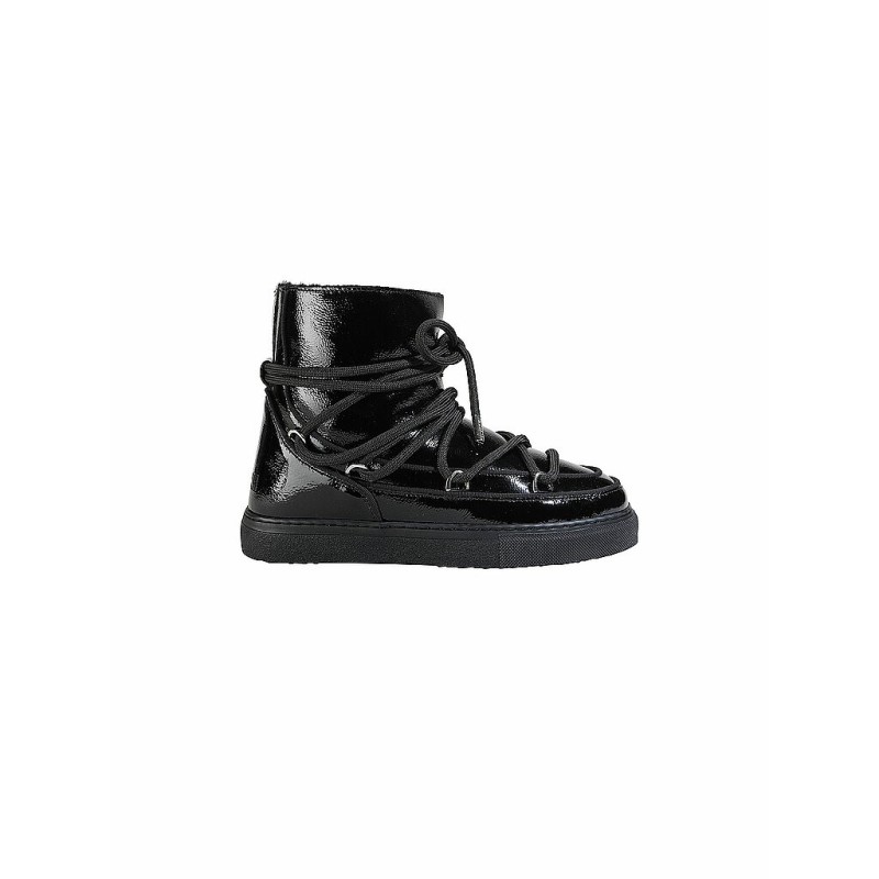 INUIKII Snowboots FULL LEATHER NAPLACK schwarz | 37