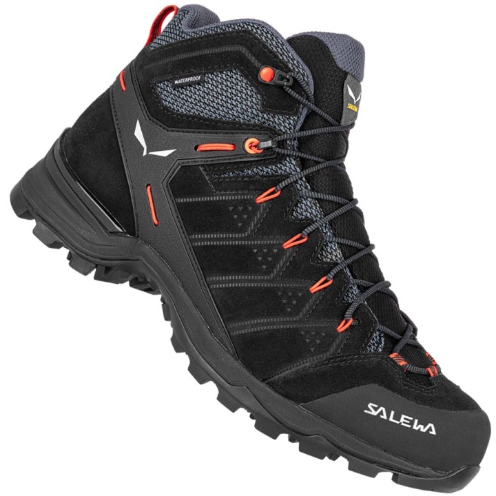 Salewa Alp Mate Mid WP Black Out/Fluo Orange