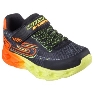 Skechers Sneaker "S-Lights: Vortex 2.0 - Quantroid", Blinkschuh, LED Schuh, Klettschuh mit blinkender Sohle