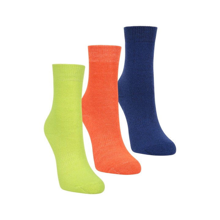 Outdoor Kindersocken - 3er Pack - Grün
