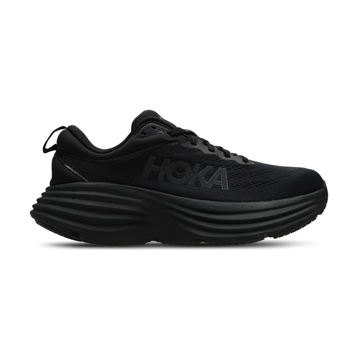 Hoka Bondi 8 Damen Schuhe - Schwarz - Größe: 36 2/3 - Netz/Synthetik - Foot Locker