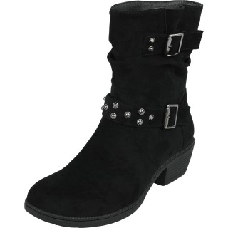 Black Premium by EMP Boot - Velvt Boots - EU37 bis EU41 - für Damen - Größe EU37 - schwarz