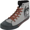 Black Premium by EMP Sneaker high - Walk The Line - EU37 bis EU39 - Größe EU37 - grau