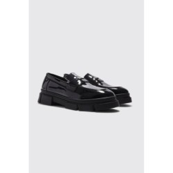 Loafers mit dicker Sohle - Schwarz - 41, Schwarz