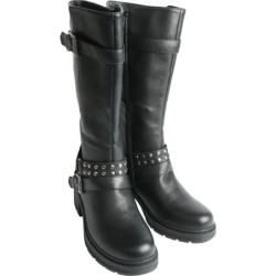 Gothicana by EMP Stiefel - High Biker Boots - EU37 bis EU41 - für Damen - Größe EU37 - schwarz