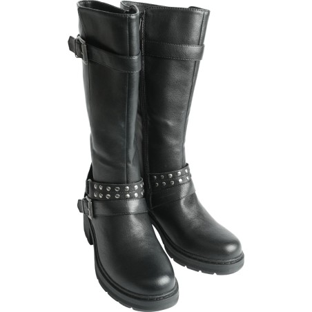 Gothicana by EMP Stiefel - High Biker Boots - EU37 bis EU41 - für Damen - Größe EU37 - schwarz