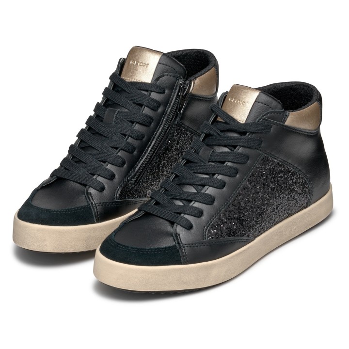 Geox Sneaker "D BLOMIEE H", High Top Sneaker, Schnürboots, Winterboots mit gepolstertem Schaftrand