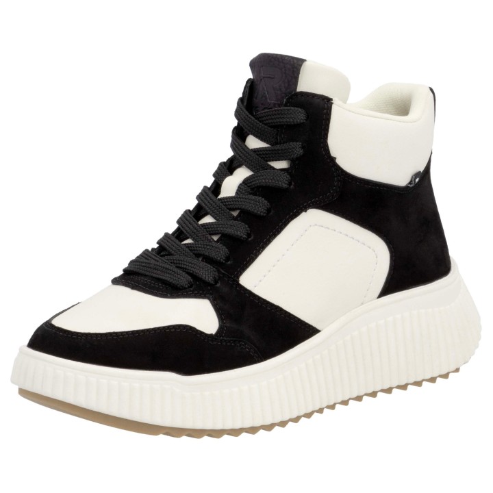 Rieker EVOLUTION Sneaker, Freizeitschuh, High Top Sneaker, Schnürboots, Schaftrandpolsterung