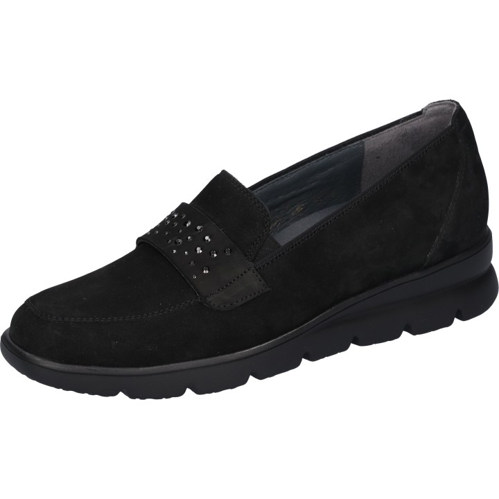 Waldläufer Slipper "H-BRUNI", Bequemschuh, Loafer, Schlupfschuh in Bequemweite G (, weit)