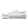 LASCANA Sneaker, mit Sternenprint in Glitzer-Optik, Freizeitschuh, Schnürhalbschuh