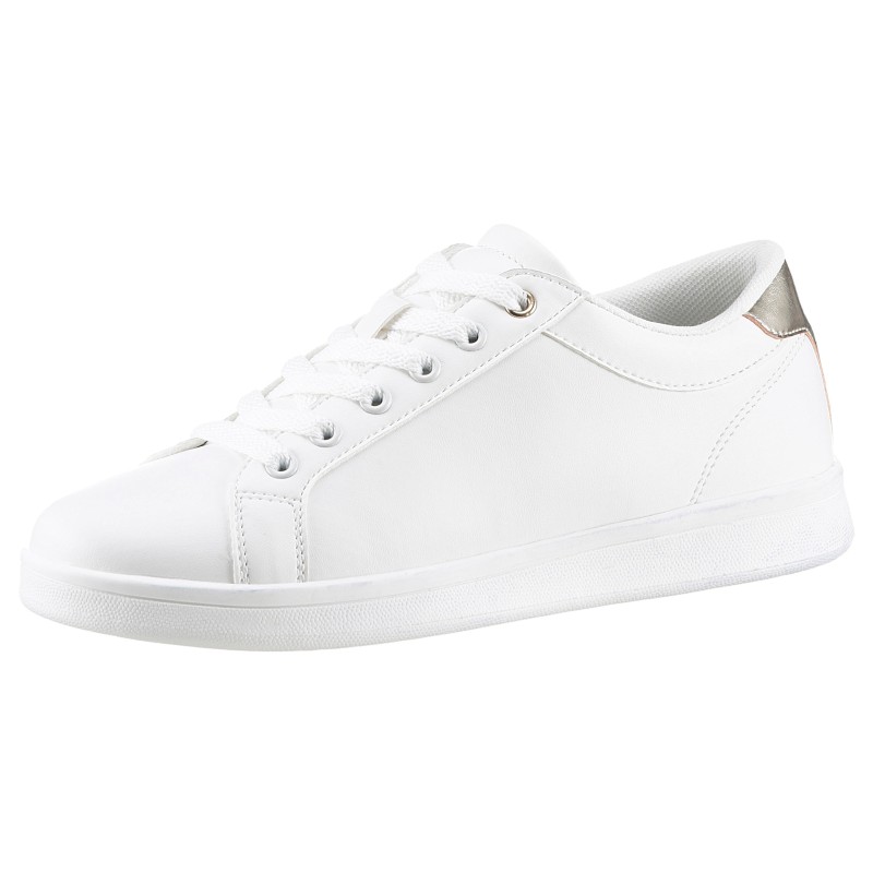 Aniston SHOES Sneaker, Schnürschuh, Freizeitschuh mit Metallic-Akzent - NEUE KOLLEKTION